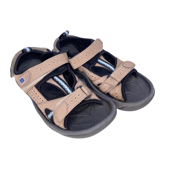 Footjoy Men's 45318 Adjustable Soft Spike Golf Sandals - Brown - Size US 8 - Picture 1 of 5